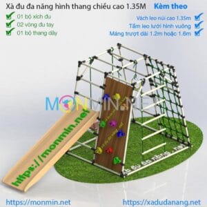 xà đu đa năng cho bé Dinktech