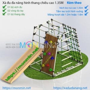 xà đu đa năng cho bé Dinktech