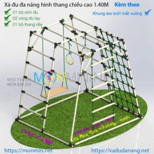 xà đu đa năng cho bé Dinktech