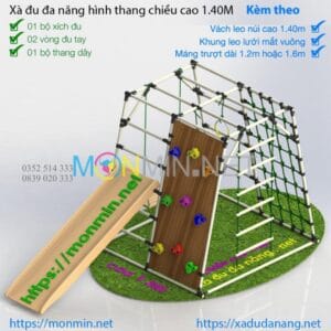 xà đu đa năng cho bé Dinktech