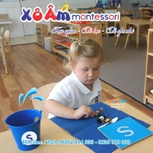 Xô âm Monmin - Giáo cụ ngôn ngữ Montessori